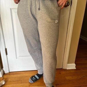 Nike grey sweatpants size medium